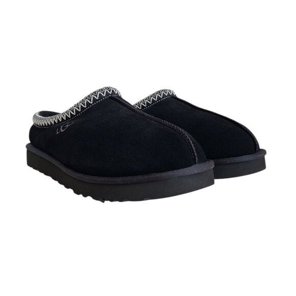 UGG Tasman Suede Slippers in Black Men's Size 13 - Picture 4 of 11